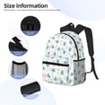 thumbnail image 5 of Wukai Sea Turtle Versatile Backpack:Spacious,Organized,Comfortable,Ideal for Travel and Everyday Use with Multiple Pockets and Padded Straps, 5 of 8