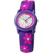 TIMEX TIME MACHINES® 29mm Floral Elastic Fabric Kids Watch