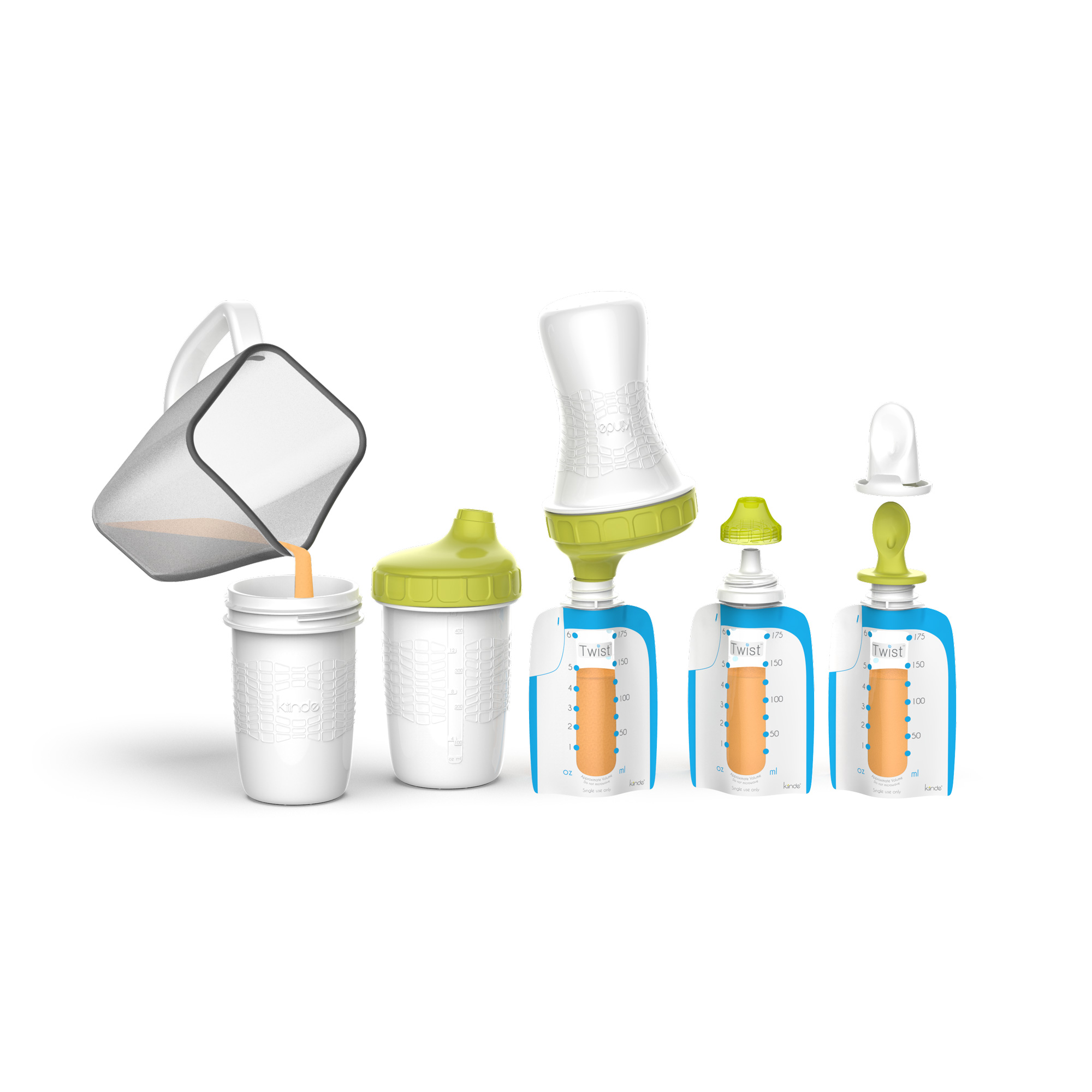 Kiinde Foodii Baby Food Maker System with Reusable Pouches photo 2