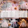 thumbnail image 3 of Vdoaml Girls Halloween Performance Costume Kids Tutu Dress Set Halter Mesh Skirt with Accessories Animal Cosplay Outfit 7-8Years Khaki, 3 of 5
