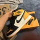 thumbnail image 2 of Size 11 - Jo r-dan 1 Retro OG High Yellow Toe, 2 of 6