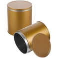 thumbnail image 4 of 2pcs Tinplate Tea Leaves Sealing Jars Tinplate Loose Tea Can Tea Tin Canisters, 4 of 8