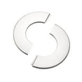 thumbnail image 3 of Unique Bargains Wall Split Flange Stainless Steel Round Escutcheon Plate for 35mm Diameter Pipe 4Pcs, 3 of 6