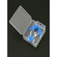 thumbnail image 1 of Bouchons d'Oreilles de Natation en Silicone Doux Étanches Bouchons d'Oreilles de Plongée Surf Natation Étanches Portables Accessoires de Natation Lo2014BU, 1 of 6