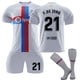 thumbnail image 1 of Jersey de Futbol KEVCHE 2223 FC Barcelona 3 Piezas Set Camiseta Niño F.DE JONG #21, 1 of 7