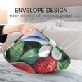 thumbnail image 4 of Yayeee Pillowcase King Size Set of 2 Satin Wrinkle Resistant Pillow Case, Red Apple Pattern, 4 of 7