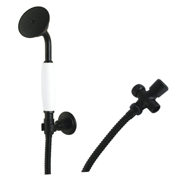 Kingston Brass KX1050SD Victorian Hand Shower Kit, Matte Black