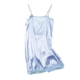 thumbnail image 4 of Camisón Corto Para Mujer, Pijama de Encaje, Camisón de Otoño E Invierno, Ropa de Dormir, Pijama de Ocio Odeerbi  ODB120729, 4 of 8
