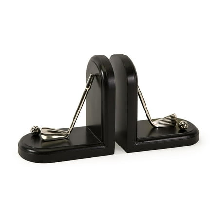 Aluminum w/ Golf Bookend - Set of 2