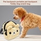 thumbnail image 1 of Cartoon Pet Self Mochila Ajustable Dourable Teddy Harness Outdoor Snack Bag Hugtrwg Para estrenar, 1 of 9