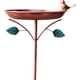 thumbnail image 5 of Bird Baths Outdoors Standing Bird Bath With Metal Stake Vintage Birdfeeder Yard Art For Patio Decking Garden Lawn, 5 of 5