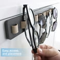 thumbnail image 3 of Organizador de Gafas de Sol Montado en Pared de Madera FINDAMAZE Gris, 3 of 8