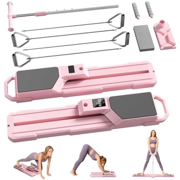 Foldable Ski Machine Exercise Equipment, Leg Exercise Machine, Multifunctional Pilates Board, Pilates Reformer Machine$$Sport & Recreation Other