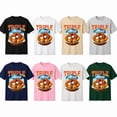 thumbnail image 4 of Triple Dipper Food Graphic T-Shirt, Unisex Classic Fit Tee, 4 of 9