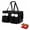 Black, variant on Tripumer Insulated Food Cooler Bag with 4 Cup Holders, 77l Leak-Proof Catering Bag, Reusable for Food/Grocery Delivery and Daily Use, Black