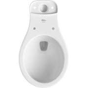 Round Toilet Bowl in White