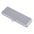 thumbnail image 2 of Concentrador USB C 4 en 1 Bling Bling de Aleación de aluminio USB C a USB 3.0 HDTV AUX 3,5 mm, 2 of 12