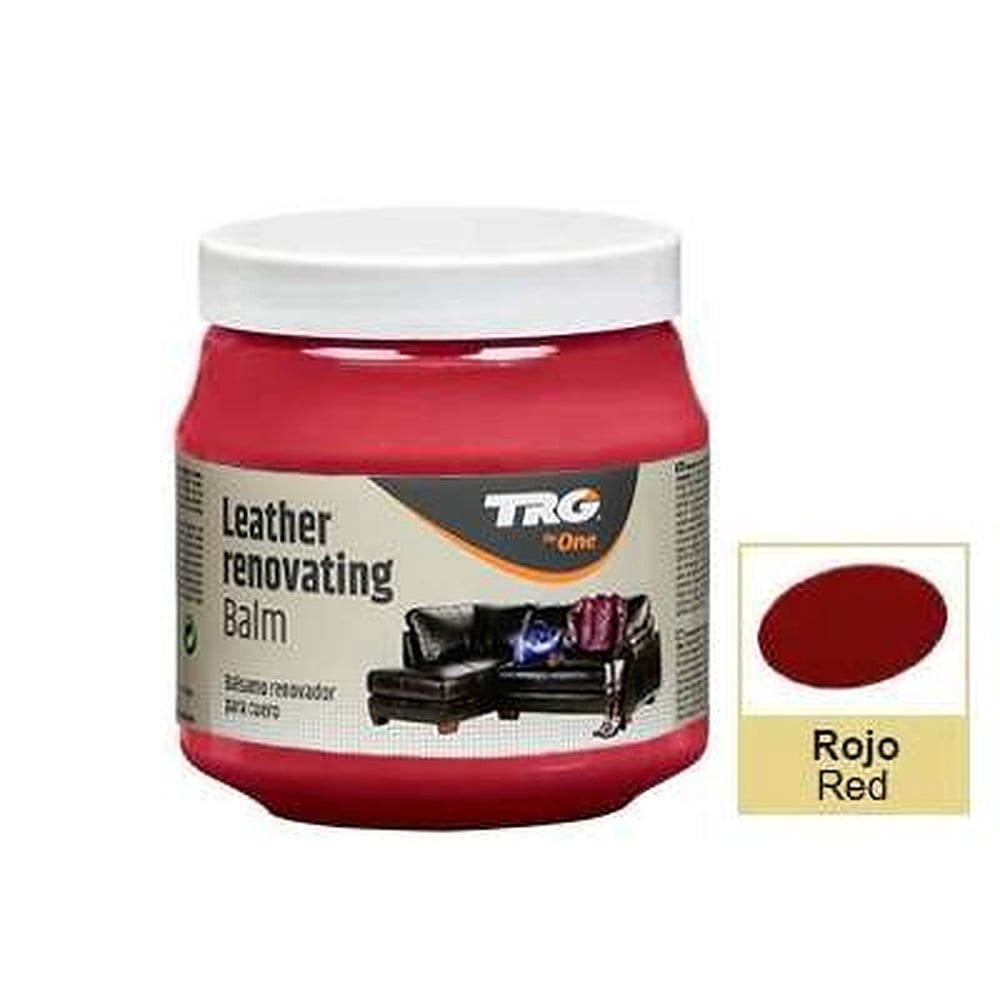 TRG Red Large Leather Conditioner - best leather cleaner and conditioner for large products such as leather sofa or leather car seat.