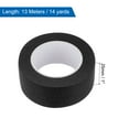 thumbnail image 2 of Uxcell 3Pcs 1 pulgada de ancho 14 yardas Cinta de enmascarar negra para pintores para hogar y oficina, 2 of 7