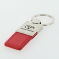 thumbnail image 3 of Toyota Highlander Keychain & Keyring - Duo Premium Red Leather, 3 of 4