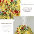 thumbnail image 2 of FIVERAM Floral Quilt Set Twin Size,Lightweight Bedspread with Pillow Shams,Reversible Coverlet Botanical Yellow Bedding Set for Bedroom Decor, 2 of 8