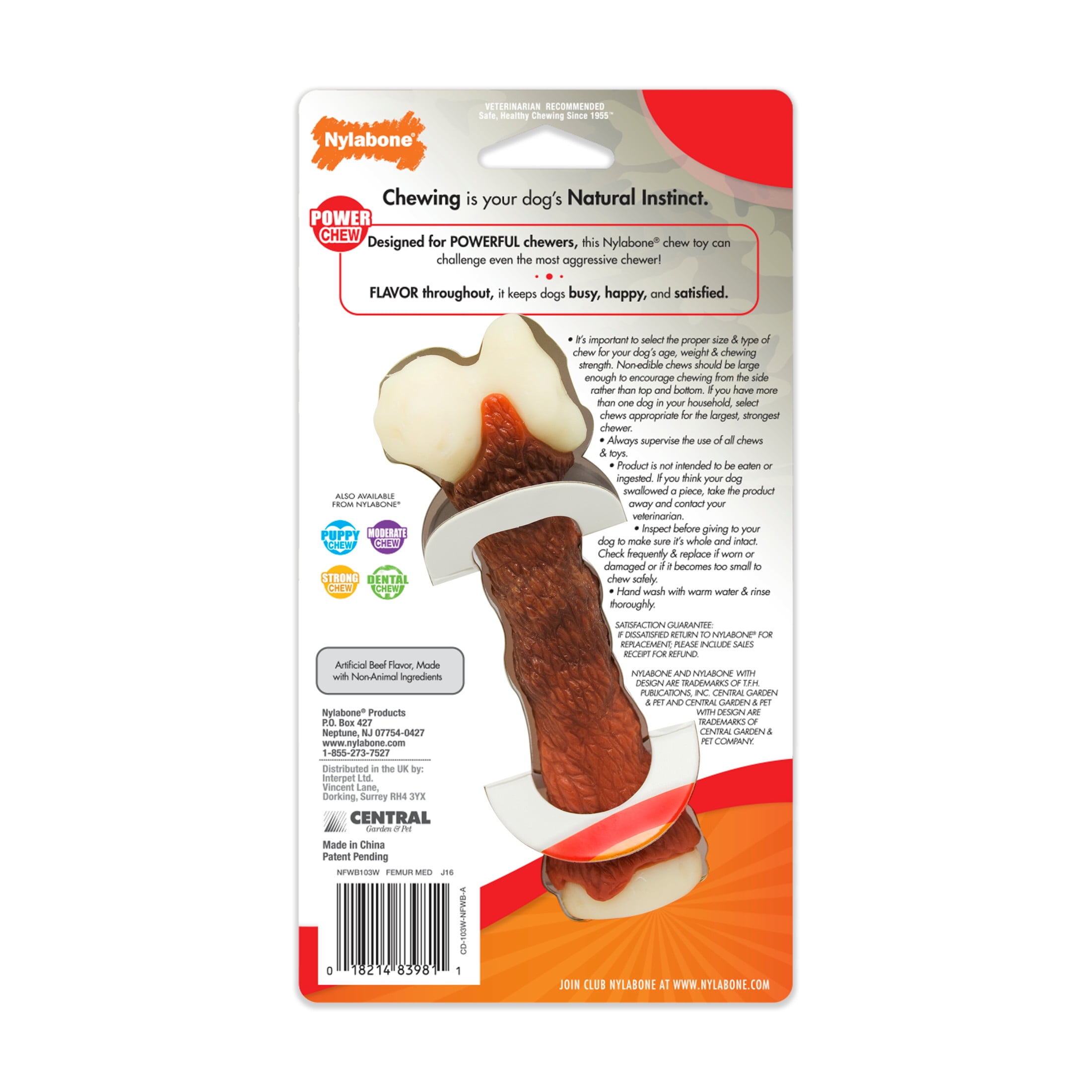 Nylabone rawhide discount