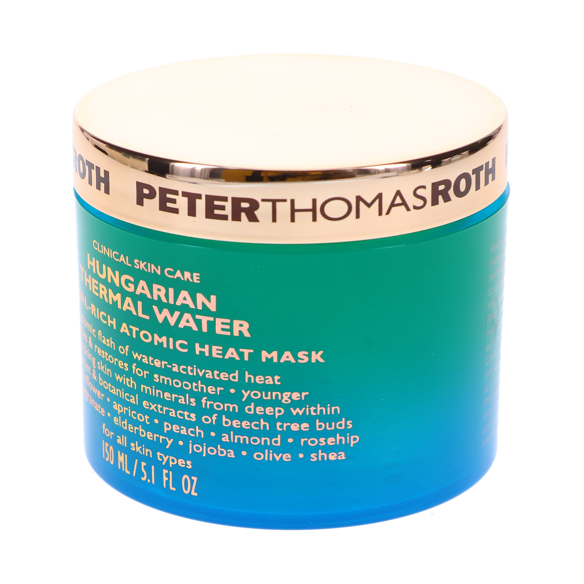 Peter Thomas Roth Hungarian Thermal Water Mineral Rich Atomic Heat Mask 5.1 oz - image 2 of 8