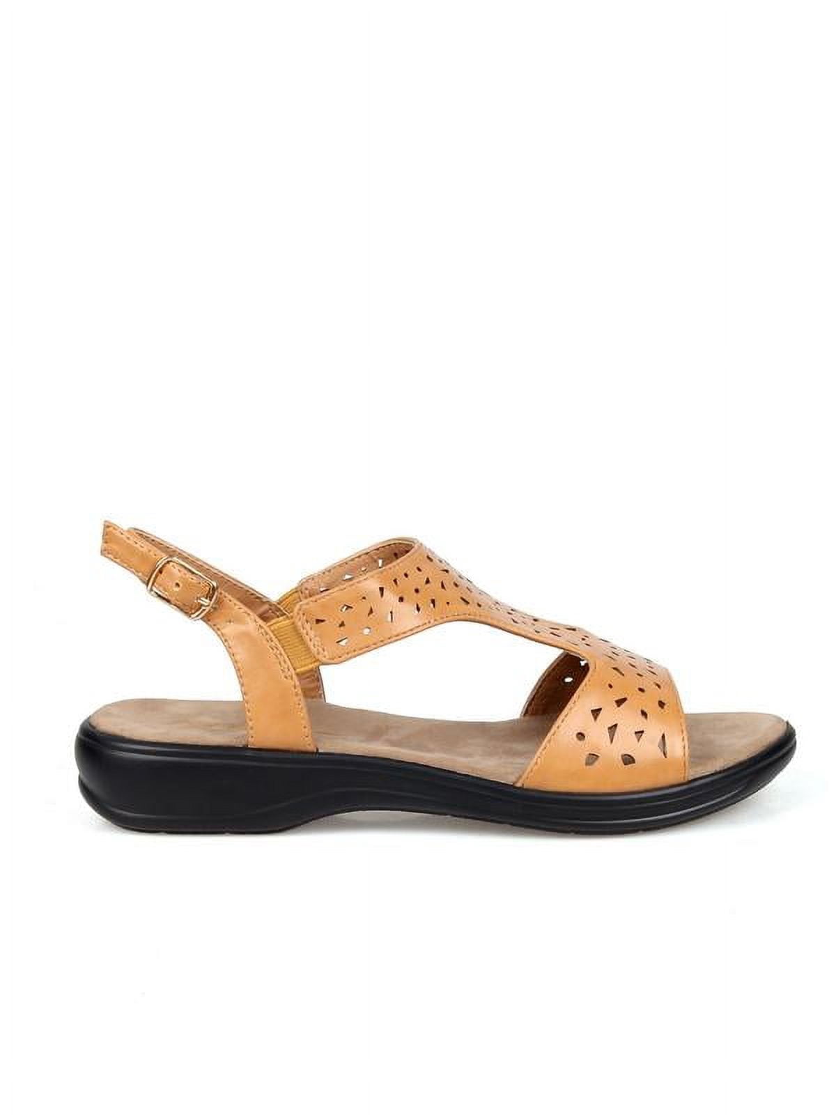 Mark and Maddux Perforated Women's Comfort Sandals
