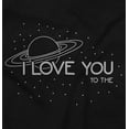 thumbnail image 2 of Moon Saturn Matching Set Couples Plus Size Long Sleeve Graphic Tee Shirt Brisco Brands 2X, 2 of 6