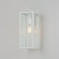 thumbnail image 2 of Globe Electric Bowery 1-Light Matte White Glass Shade Outdoor Indoor Wall Sconce, 2 of 5