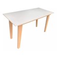 thumbnail image 1 of Mesa Comedor Minimalista Estilo Nórdico Blanco Nueble Nórdico Blanco, 1 of 3