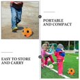 thumbnail image 4 of 4pcs Educational Outdoor Soccer Ball Outdoor Football Toy Silent Soccer Bouncy Ball for Kid, 4 of 4