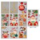 thumbnail image 1 of Pegatinas de ventana de Santa Claus de invierno, pegatinas decorativas de copo de nieve electrostático de vidrio de tienda de Feliz Navidad, 1 of 4