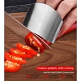 thumbnail image 6 of 4pcs Stainless Steel Multi-Purpose Cutting Finger Guard - Ideal for Christmas & 2026 Meal Prep, Kitchen Gadget for Safe Vegetable/Fruit Chopping, Anti-Cut Hand Protector for Home Cooking & Meal Prep, 6 of 9