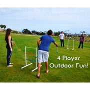 GoSports Premium Metal Ladder Toss Game Set