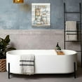 thumbnail image 6 of Farmhouse Bathroom Wall Art Rustic Country Bathroom Pictures Wall Decor Vintage Bathroom Canvas Print Painting Framed Modern Home Bathroom Decorations Artwork For Toilet Restroom 12"x16", 6 of 6