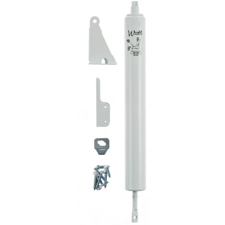 Wright Products Standard Duty Pneumatic Door Closer White Finish