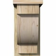thumbnail image 2 of 8"W x 12"D x 16"H Alpine Rough Sawn Corbel w/Backplate, Douglas Fir, 2 of 9