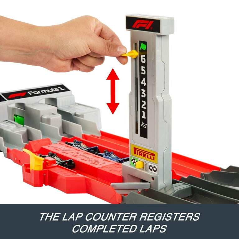 Hot Wheels Race Formula 1 Grand Prix Circuit Track Set with