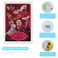 thumbnail image 2 of Hazbin Hotel Diamond Art Kits for Adults 5D Diamond Art Kit Paint by Number for Beginners, DIY Paint with Round Full Drill Diamonds Paintings Gem Art for Home Wall Decor Gift 8x12, 2 of 7