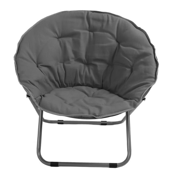 Silla lunar acolchada de gran tamaño silla plegable redonda aleación de acero resistente al agua duradera duradera para picnic y pesca ANGGREK Otros