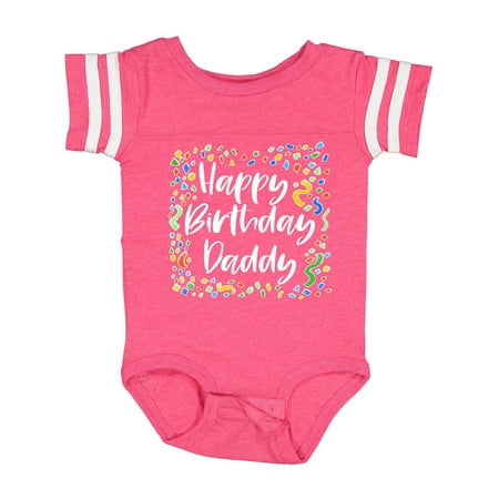 

Inktastic Happy Birthday Daddy Gift Baby Boy or Baby Girl Bodysuit