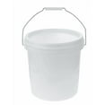 thumbnail image 2 of Qiangzon 5L Plastic Bucket with Lid - Sealed Round Container with Handle for Paint, Chemicals, and Industrial Storage, Durable and Stackable, Convenient for Transport 1 Plastic Bucket, 2 of 3