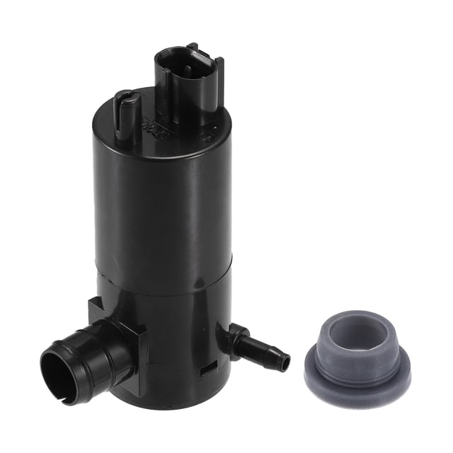 Bomba de motor para limpiaparabrisas compatible con Nissan Altima, paquete de 1, color negro
