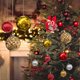 thumbnail image 2 of 30Pcs 6CM Christmas Balls with Lanyard Christmas Tree Ornaments Xmas Tree Hanging Pendants Home, 2 of 5
