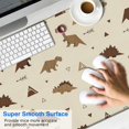 thumbnail image 2 of Long Mouse Pads for Desk,Beige Origami Dinosaurs Pattern Desk Mats on Top Of Desks, Desk Mouse Pad Extra Large with 3mm Non-Slip Base and Stitched Edge for Gaming,Office,Work,Home 47.3"x23.6", 2 of 6