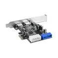 thumbnail image 3 of Vantec IO Card 4-Port SuperSpeed USB 3.0 PCI Express Host Card with Internal 20-Pin (UGT-PC345), 3 of 4