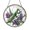 Acrylic 3.5 Inch, variant on Purple Flower Mantis Glass Suncatcher Window Hanging, Detailed Insect Artwork, Eye Catching Home Accent