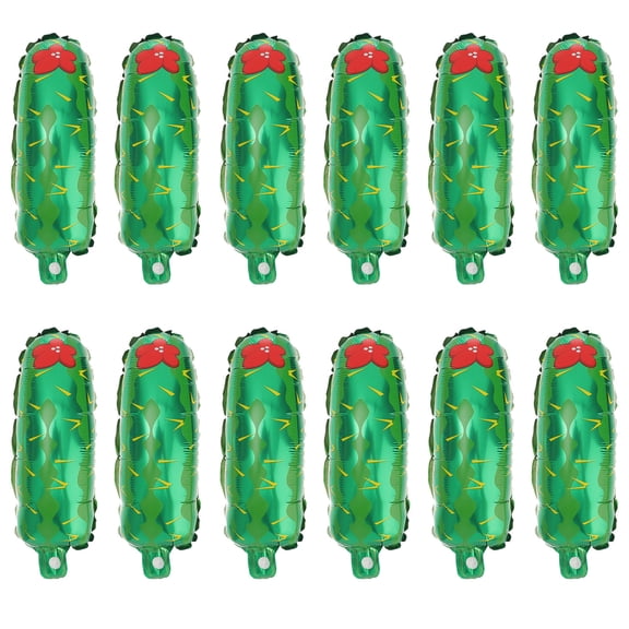 Raindrops  20 Pcs Balloon Column Decorations Cactus Balloons Creative Banquet