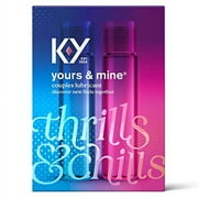K-Y Yours & Mine Couples Lubricant, 3 fl oz, Lubricant and Intimate Gel